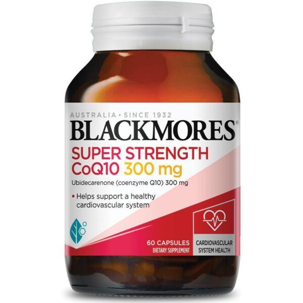 BLACKMORES SUPER STRENGTH COQ10 300MG 60CAPS