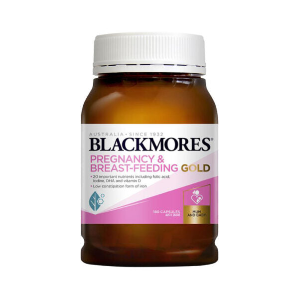 BLACKMORES PREGNANCY & B FEEDING GOLD 180CAPS