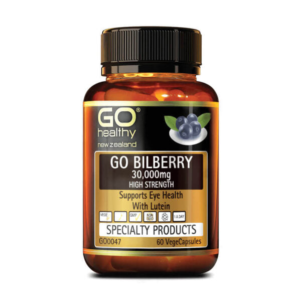 GO HEALTHY บิลเบอร์รี่ 30000มก. 60แคปซูล