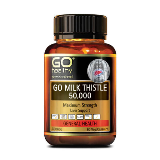 GO Healthy Milk Thistle 50000 มก. 60 แคปซูล