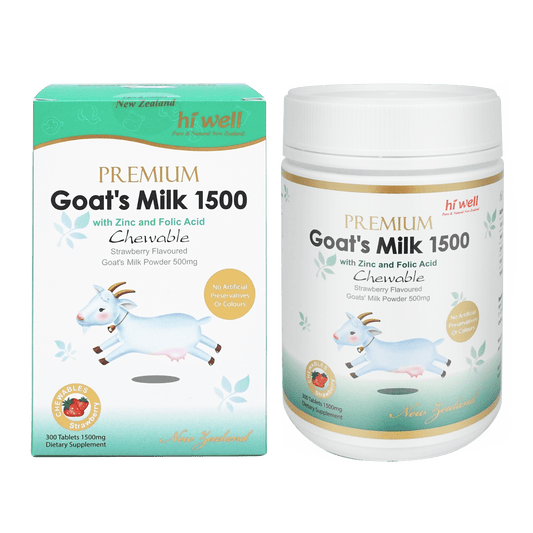 Hi Well Premium Goat's Milk 1500 300 Tablets