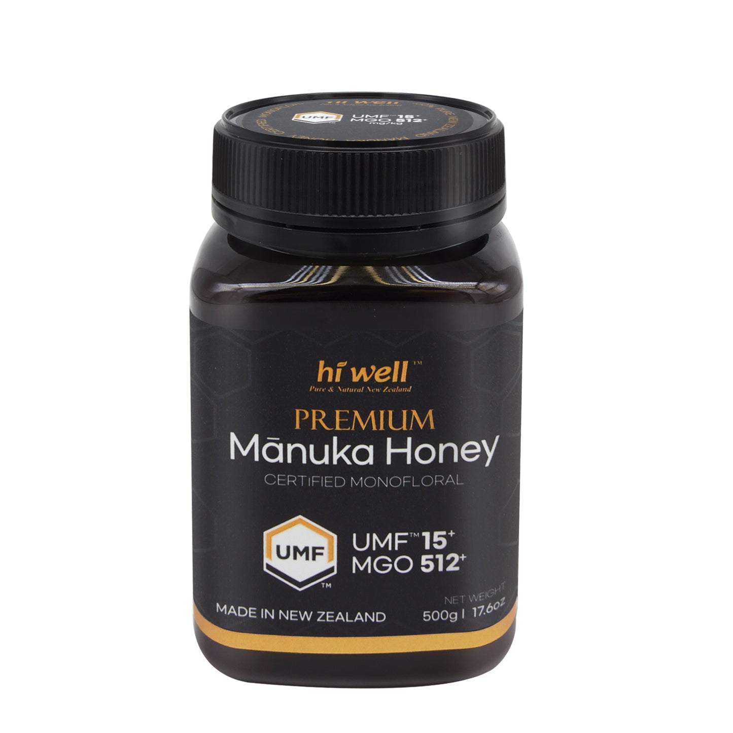 Hi Well Manuka Honey UMF 15+ 500g