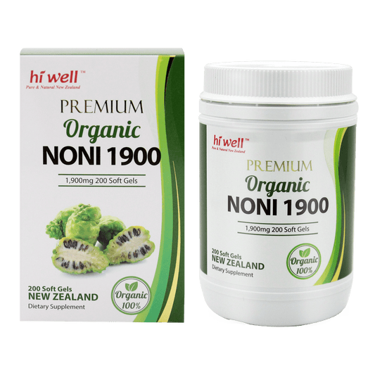 Hi Well Premium Noni 1900 200 Softgels