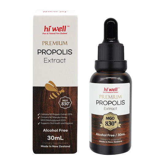 Hi Well Premium Propolis MGO 830+ Extract 30ml