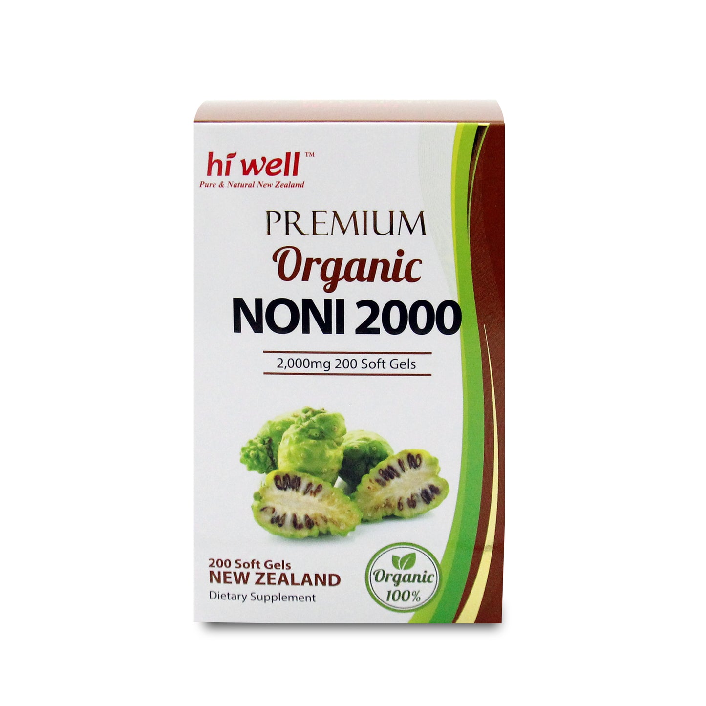 Hi Well Premium Noni 2000 200 Softgels