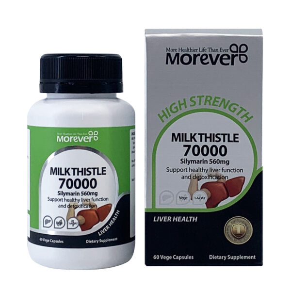 Morever Milk Thistle 70000 60แคปซูล 