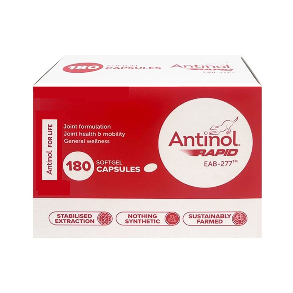 ANTINOL RAPID สำหรับสุนัข 180 แคปซูล 