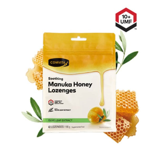 COMVITA MANUKA LOZENGES OLIVE 40S