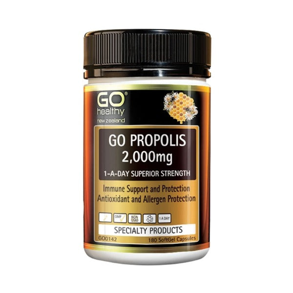 GO HEALTHY PROPOLIS 2000MG 180 CAPSULES