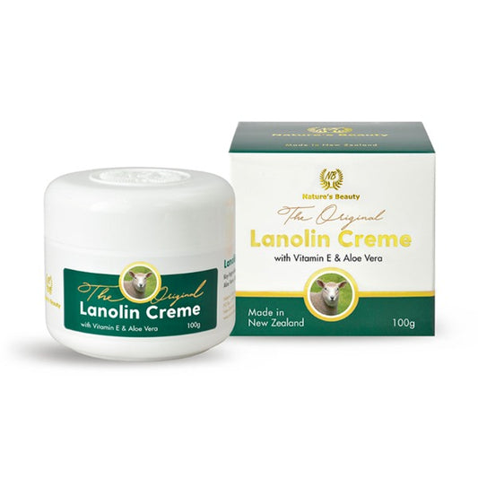 NATURES BEAUTY LANOLIN CREAM 100G