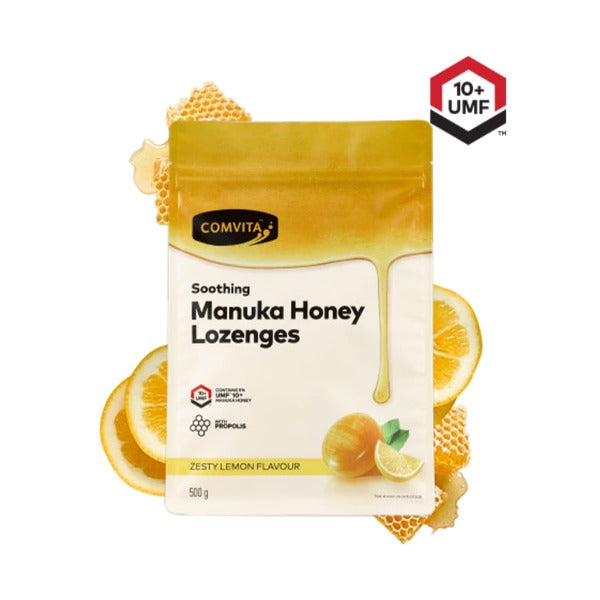 COMVITA MANUKA LOZENGES LEMON 500G