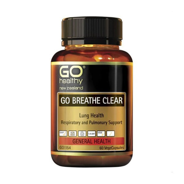 GO HEALTHY BREATHE CLEAR 60 CAPSULES